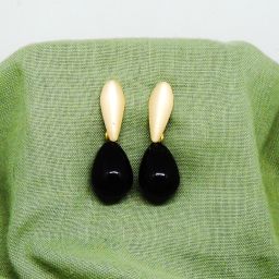 Workerwear Brass Stud Earring-image-97