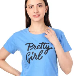LOVO Girls Typography Printed Regular Crop Top-18