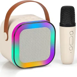 Colorful Wireless Bluetooth Speaker Sound System Set for Kids changeble voice-12
