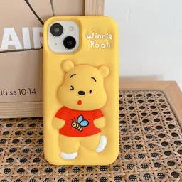 CASE CREATION Cartoon Characters Printed iPhone 15 Plus Back Case Mobile Accessories-38