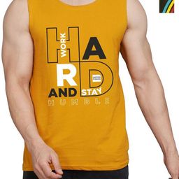 WOOSTRO Men Pack Of 2 Typography Printed Round Neck Cotton Slim Fit T-shirts-image-73