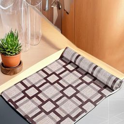 REVEXO Black & White Printed Water-Resistant Shelf Liner-22