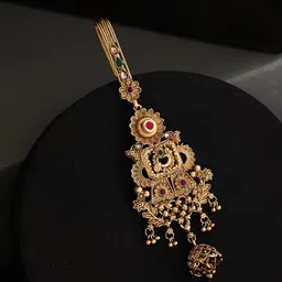 ATIBELLE Artificial Stones Studded Saree Clip Saree Accessories-18