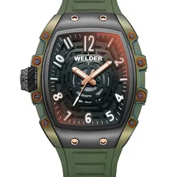 WELDER Men Brass Dial & Straps Analogue Watch WRH3000-R-picture-6