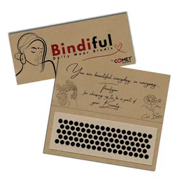 Comet Busters Bindiful Traditional Round Bindi - Black-11