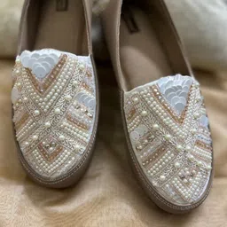 DESI COLOUR Women Woven Design Regular Loafers-image-33