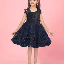 BAESD Net Peplum Dress-picture-3