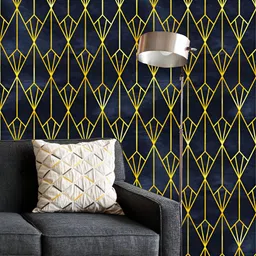 ArtzFolio Printed UV-Resistant Anti-Bacterial Deco Geometric Pattern Peel & Stick Wallpaper-image-20