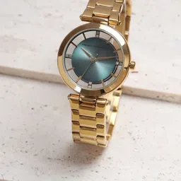 French Connection Women Dial & Stainless Steel Bracelet Style Straps Analogue Watch FCN095GM-40