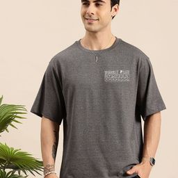 Mast & Harbour Men Printed Pockets T-shirt-image-6