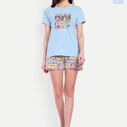 Bedtime Story Women Pack of 2 Cartoon Characters Printed Night Suit-image-13