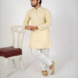 Aadi Shuddh Men Printed Straight Kurta Set-image-38
