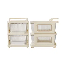 RUBOXA Transparent Set of 1 Regular Drawer Organiser Organisers image 2