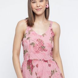 DressBerry Women Floral Printed Shoulder Straps Top-image-40