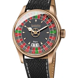 DOUBLERUN Men Dial & Leather Straps Analogue Multi Function Watch H05N12020 image 3