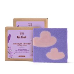 Nat Habit Set Of 2 Cold Processed Himalayan Lavender Soap- 125 g Each-picture-10
