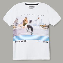 Fame Forever by Lifestyle Boys Graphic Printed Round Neck Cotton T-shirt-26