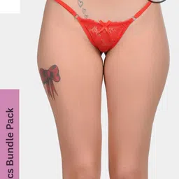 ZERJAMA Women Red Briefs-picture-23