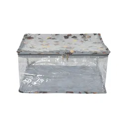 Kuber Industries Set Of 2 Grey & Transparent Printed Waterproof Drawer Organiser image 3
