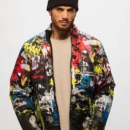 The Souled Store Men Reversible Open Front Jacket-15