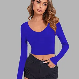 Dream Beauty Fashion Women Fitted Crop Top-picture-18