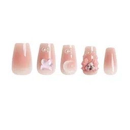 GLOW CUPID 24 Pieces Blushing Bride Nails-51