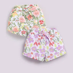 Girls printed shorts-44