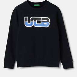 United Colors of Benetton Boys Typography Printed Round Neck Sweatshirt-image-30