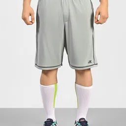Skechers Men Contrast Piping Detail Shorts-image-81