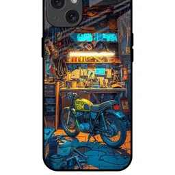 QRIOH Quirky Printed iPhone 15 Plus Back Case Mobile Accessories-picture-13