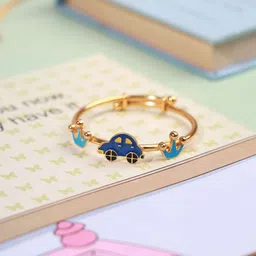 Elegante kids Infant Girls Gold-Plated Skin-Friendly Bangle-17