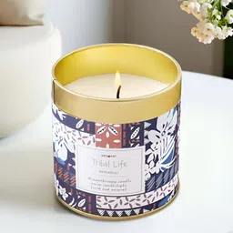 Ekhasa White Soy Wax Patchouli Scented Jar Candle-image-80