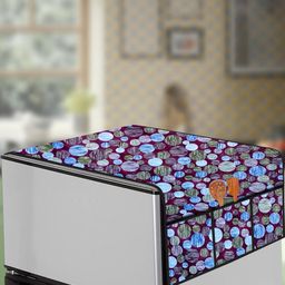 The Furnishing Tree Multi Plastic Refrigerator Cover-image-101