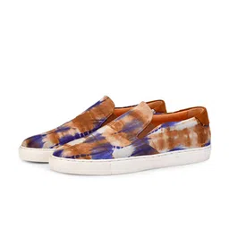 SHUTIQ Men Textile Printed Round Toe Slip-On Sneakers-picture-31
