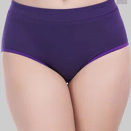 YOU FOREVER Pack Of 2 Women Solid High Waist Hipster Briefs YF-HWPNT-07011-S-image-87