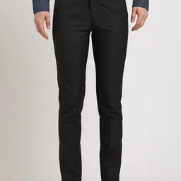 Turtle Men Tailored Skinny Fit Formal Trousers-picture-53