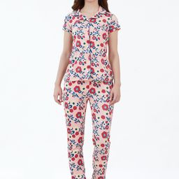 KOVIRA Women Printed Night suit-image-32