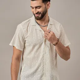 Anouk Men Opaque Striped Casual Shirt-image-86