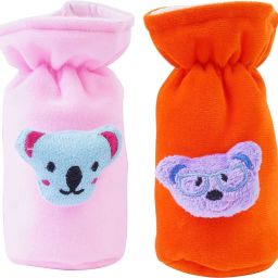Baby Feeding Bottle Tote Cover with Animated Cartoon Design (60ML-125ML, Small)-21