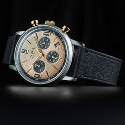 Timex Men Dial & Leather Straps Analogue Watch TW2W60300UJ-9