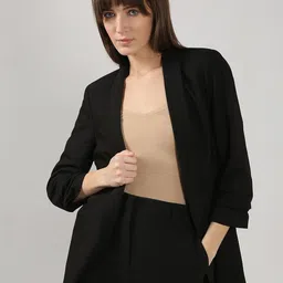 VERO MODA Relaxed Fit Front Open Blazer-45