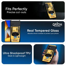 QRIOH Typography Printed Poco X7 Pro 5G Back Case Mobile Accessories image 2