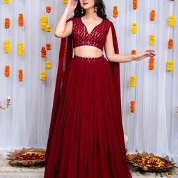 Label Shaurya Sanadhya Ready to Wear Lehenga & Blouse With Dupatta image 2