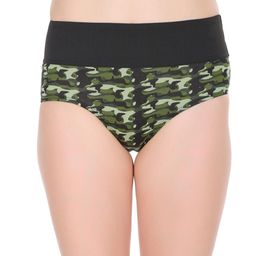Selfcare Womens Cotton Printed High Rise Hipster Briefs-image-79