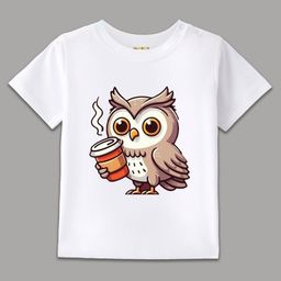 BLUSHES Kids Graphic Printed Round Neck Cotton T-shirt-picture-3