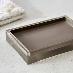 Home Centre Brown Matte Soap Dish-picture-3