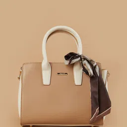 Ginger by Lifestyle Structured Handheld Bag With Bow Detail-image-37