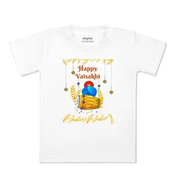 Arvesa Kids Typography Printed Applique T-shirt-picture-43