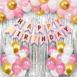 Solid Balloons For Decoration-,Decoration For Happy Birthday Balloons boy & Girl Balloon-8