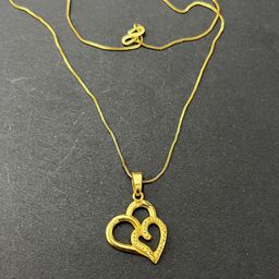 Anshenterpris Unisex Gold-Plated Quirky Pendants with Chains-3
